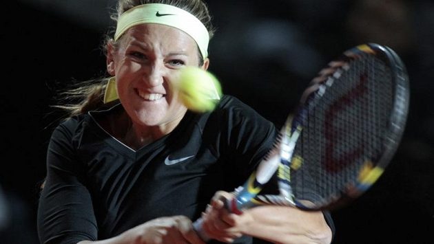 Viktoria Azarenková na turnaji v Římě. Viktoria Azarenková na turnaji v Římě.