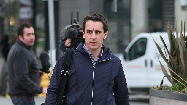 Bývalý fotbalista Manchesteru United Gary Neville Bývalý fotbalista Manchesteru United Gary Neville