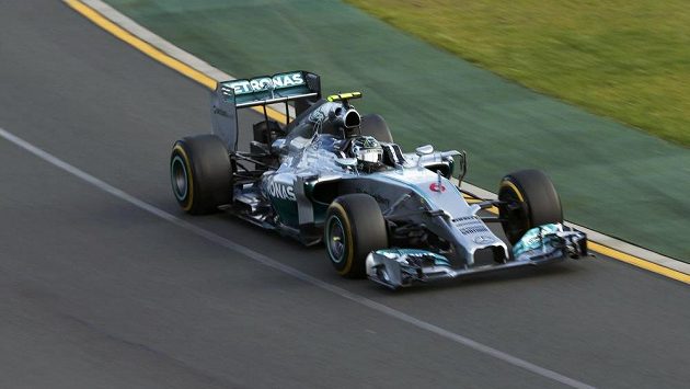 Vítěz úvodní Velké ceny nové sezóny formule 1 Nico Rosberg ze stáje Mercedes. Vítěz úvodní Velké ceny nové sezóny formule 1 Nico Rosberg ze stáje Mercedes.