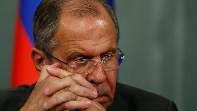 Ruský ministr zahraničních věcí Sergej Lavrov. Ruský ministr zahraničních věcí Sergej Lavrov.
