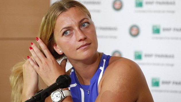 Petra Kvitová oznámila na tiskové konferenci v Paříži, že na grandslamovém French Open bude startovat. Petra Kvitová oznámila na tiskové konferenci v Paříži, že na grandslamovém French Open bude startovat.