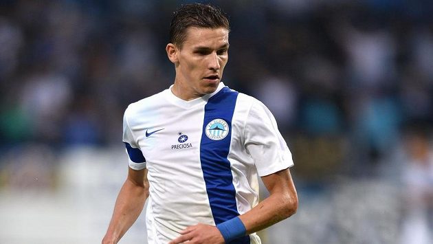 Liberecký záložník David Pavelka Liberecký záložník David Pavelka