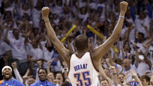 Největší hvězda basketbalistů Oklahomy Kevin Durant Největší hvězda basketbalistů Oklahomy Kevin Durant