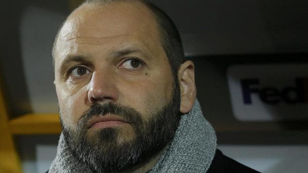 Trenér Sparty Tomáš Požár. Trenér Sparty Tomáš Požár.