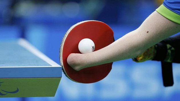 Stolní tenis na paralympijských hrách - ilustrační foto. Stolní tenis na paralympijských hrách - ilustrační foto.