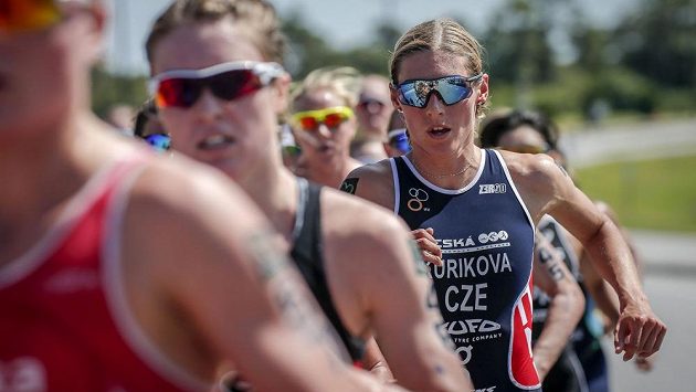 Triatlonistka Petra Kuříková na archivním snímku. Triatlonistka Petra Kuříková na archivním snímku.