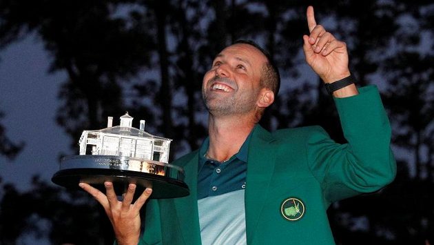 Španěl Sergio García vyhrál golfové Masters. Španěl Sergio García vyhrál golfové Masters.