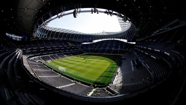 Stadion Tottenhamu Hotspur. Ilustrační foto. Stadion Tottenhamu Hotspur. Ilustrační foto.