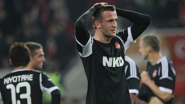 Tomáš Pekhart v dresu Norimberku. Tomáš Pekhart v dresu Norimberku.