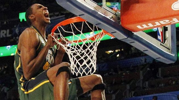 Jeremy Evans vyhrál v rámci All Star NBA soutěž ve smečování. Jeremy Evans vyhrál v rámci All Star NBA soutěž ve smečování.