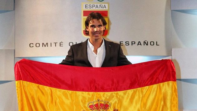 Rafael Nadal se těší na olympiádu. Rafael Nadal se těší na olympiádu.
