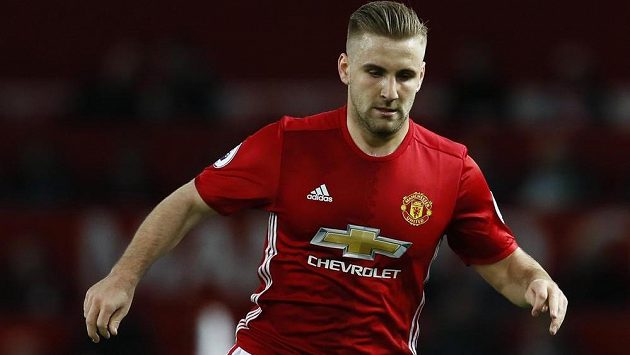 Obránce Manchesteru United Luke Shaw. Obránce Manchesteru United Luke Shaw.