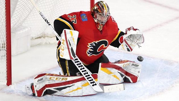 Český brankář David Rittich (33) prožívá v NHL vydařené období. Český brankář David Rittich (33) prožívá v NHL vydařené období.