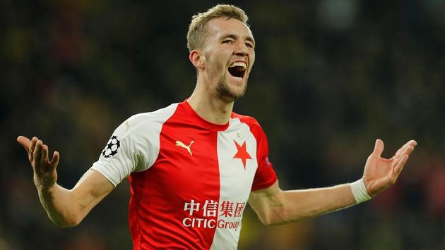 Slávista Tomáš Souček měl na podzim spoustu důvodů k radosti. Slávista Tomáš Souček měl na podzim spoustu důvodů k radosti.