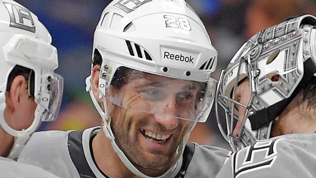 Hokejista Los Angeles Kings Jarret Stoll. Hokejista Los Angeles Kings Jarret Stoll.