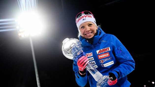 Finská biatlonistka Kaisa Mäkäräinenová. Finská biatlonistka Kaisa Mäkäräinenová.