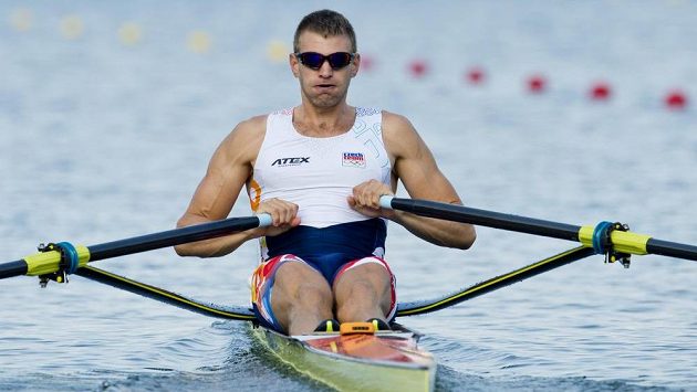 Ondřej Synek při čtvrtfinále. Ondřej Synek při čtvrtfinále.