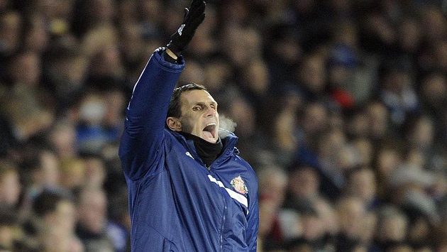 Trenér Sunderlandu Gus Poyet Trenér Sunderlandu Gus Poyet
