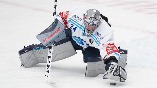 Brankář Plzně Dominik Frodl. Brankář Plzně Dominik Frodl.