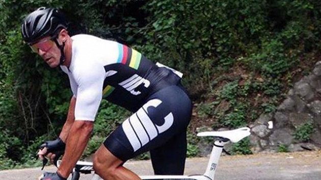 Bývalý italský cyklista Mario Cipollini. Bývalý italský cyklista Mario Cipollini.