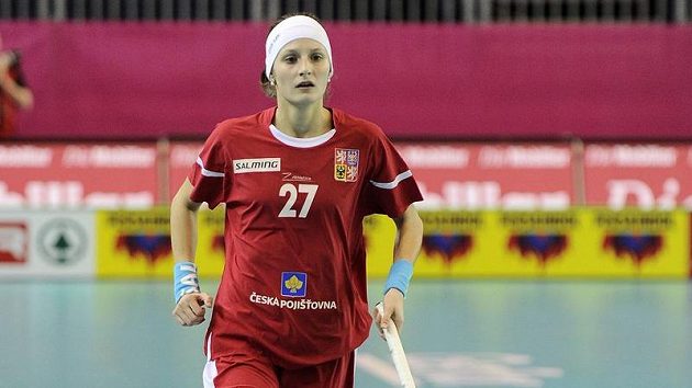 Česká florbalista Dominika Šteglová Česká florbalista Dominika Šteglová