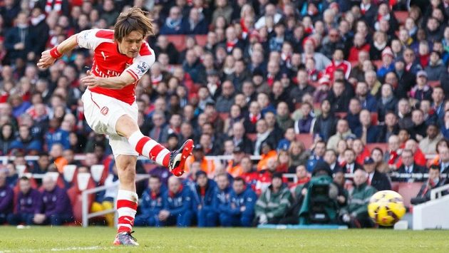 Tomáš Rosický v dresu Arsenalu. Tomáš Rosický v dresu Arsenalu.