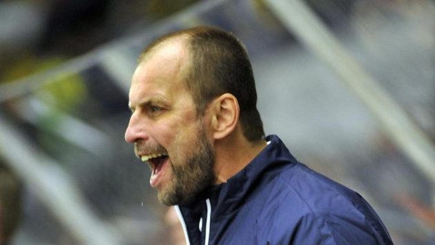Trenér Zlína Rostislav Vlach. Trenér Zlína Rostislav Vlach.
