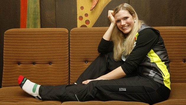 Česká biatlonistka Gabriela Soukalová. Česká biatlonistka Gabriela Soukalová.