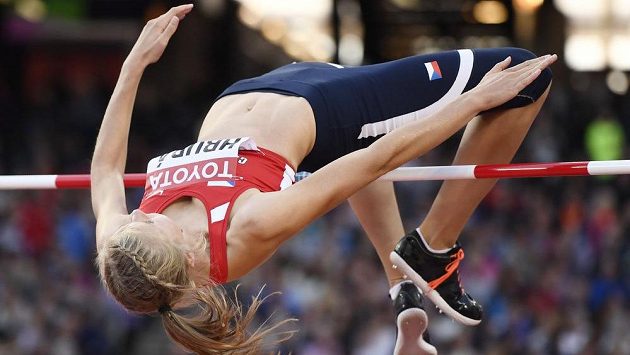 Výškařka Michaela Hrubá v kvalifikaci. Výškařka Michaela Hrubá v kvalifikaci.