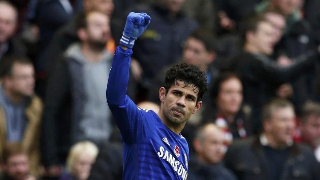 Diego Costa zařídil Chelsea vítězný gól proti Liverpoolu. Diego Costa zařídil Chelsea vítězný gól proti Liverpoolu.