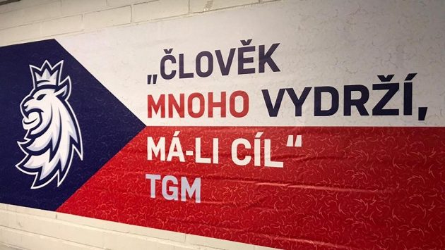 Slogan české hokejové reprezentace. Slogan české hokejové reprezentace.