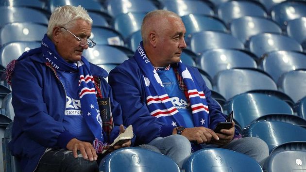 Fanoušci Rangers se na Letnou nedostanou... Fanoušci Rangers se na Letnou nedostanou...