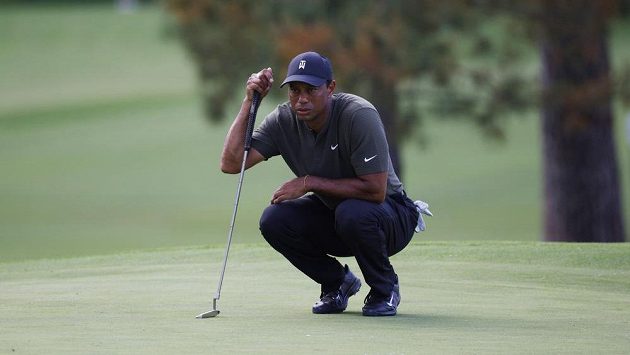 Tiger Woods se rozjel za obhajobou na majoru Masters. Tiger Woods se rozjel za obhajobou na majoru Masters.