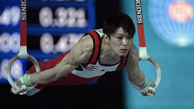 Kohei Učimura při MS v Montrealu. Kohei Učimura při MS v Montrealu.