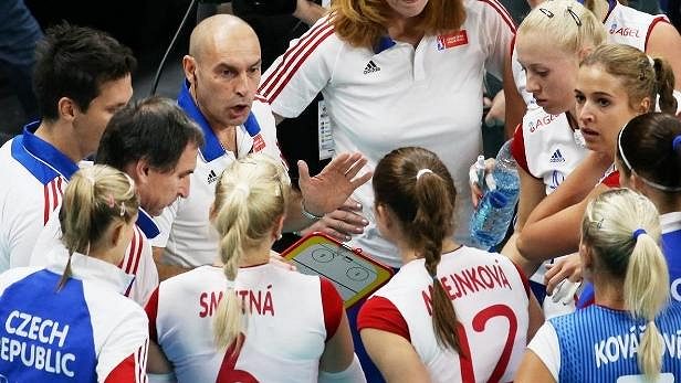 České volejbalistky. Archivní foto České volejbalistky. Archivní foto