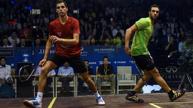 Egypťané Nur El Tajebová a Ali Farag (na snímku) vyhráli v jeden den squashové US Open a zapsali se do historie. Triumfovali totiž jako manželé. Egypťané Nur El Tajebová a Ali Farag (na snímku) vyhráli v jeden den squashové US Open a zapsali se do historie. Triumfovali totiž jako manželé.