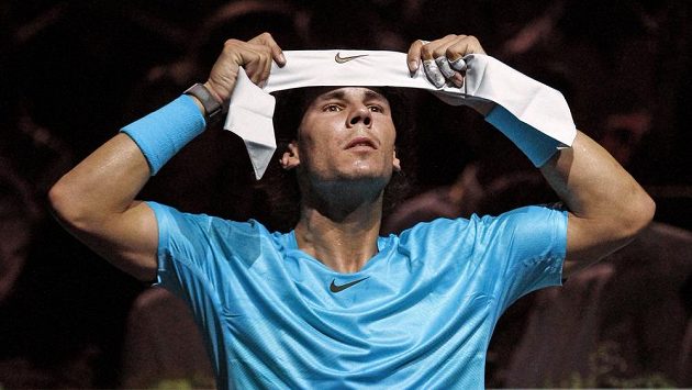 Španělský tenista Rafael Nadal. Španělský tenista Rafael Nadal.