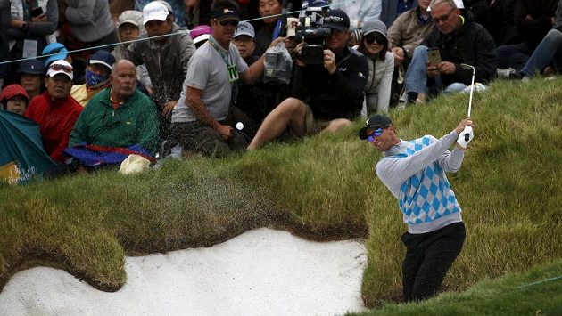 Adam Scott z mezinárodního týmu. Adam Scott z mezinárodního týmu.