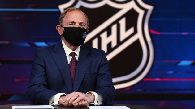 Šéf NHL Gary Bettman. Šéf NHL Gary Bettman.