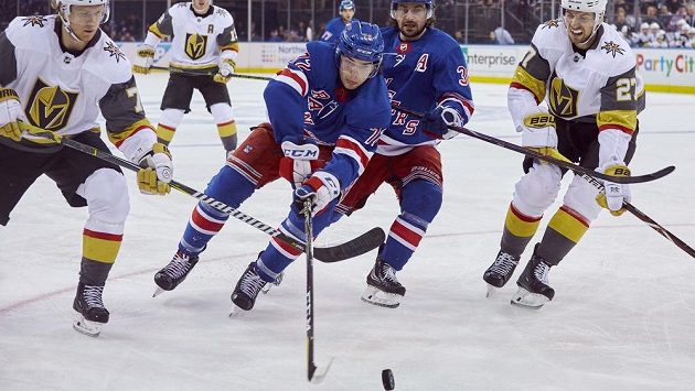 Filip Chytil (72) v utkání proti Vegas. Filip Chytil (72) v utkání proti Vegas.