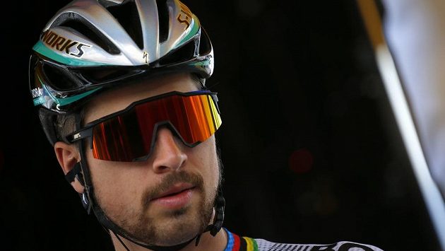 Peter Sagan po čtvrté etapě Tour. Peter Sagan po čtvrté etapě Tour.