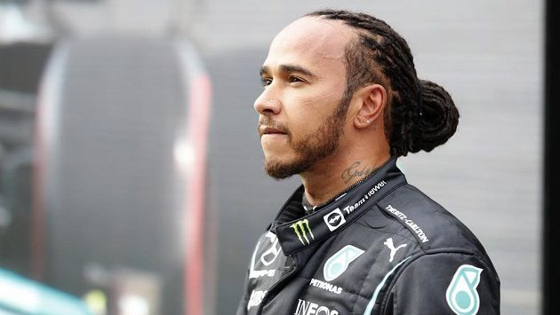 Britský jezdec Lewis Hamilton Britský jezdec Lewis Hamilton