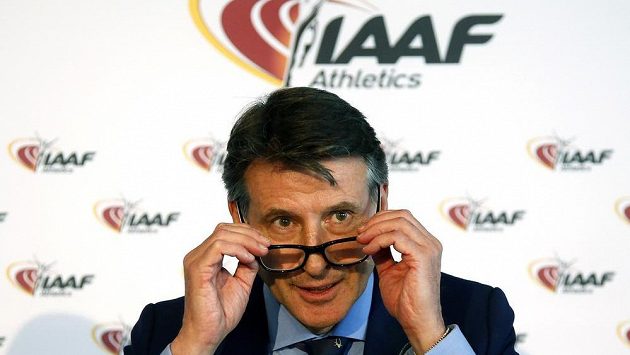 Předseda IAAF Sebastian Coe. Předseda IAAF Sebastian Coe.