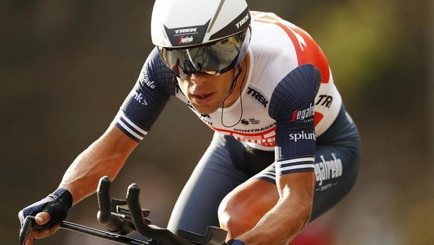 Australský cyklista Richie Porte na letošní Tour de France ještě v týmu Trek-Segafredo. Australský cyklista Richie Porte na letošní Tour de France ještě v týmu Trek-Segafredo.