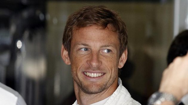 Britský pilot formule 1 Jenson Button Britský pilot formule 1 Jenson Button