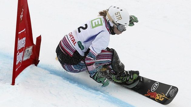 Snowboardistka Ester Ledecká Snowboardistka Ester Ledecká