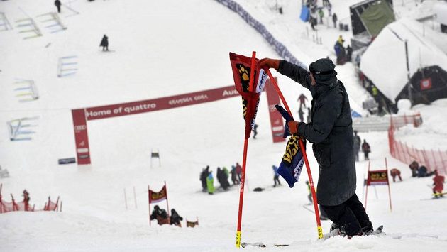 Slalom v Kranjské Goře se nepojede. Na vině je počasí... Slalom v Kranjské Goře se nepojede. Na vině je počasí...