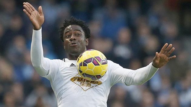 Útočník Wilfried Bony je klenotem Swansea. Útočník Wilfried Bony je klenotem Swansea.