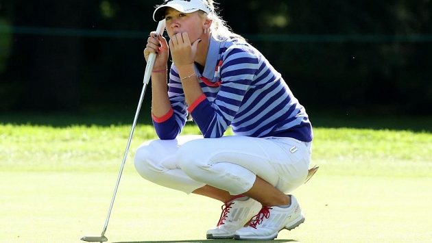 Americká golfistka Jessica Kordová. Americká golfistka Jessica Kordová.