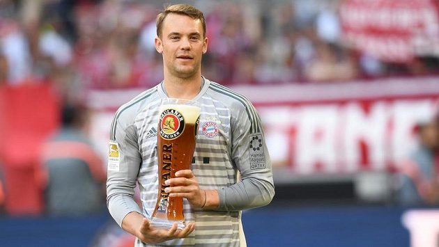 Brankář Bayernu Manuel Neuer. Brankář Bayernu Manuel Neuer.